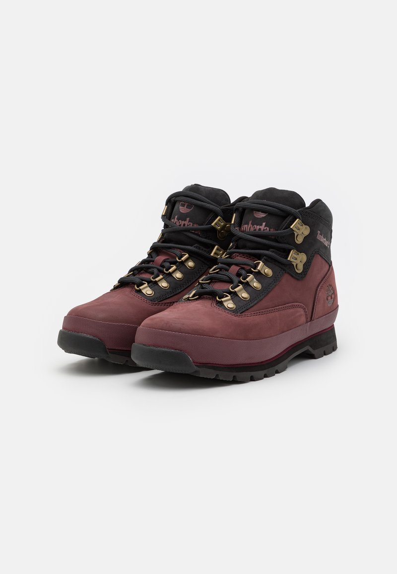 timberland boots burgundy