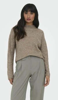 ONLY ONLCAMILLA O-NECK PULLOVER - Džemperis - caribou