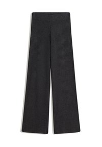 WIDE-LEG - Broek - dark grey