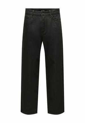 Only & Sons, ONSFADE LOOSE BROWN 9479 DOT DNM NOOS - Jean droit - brown denim