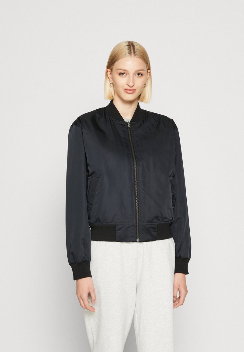 Hollister Co. Blouson Bomber - black/noir - ZALANDO.FR
