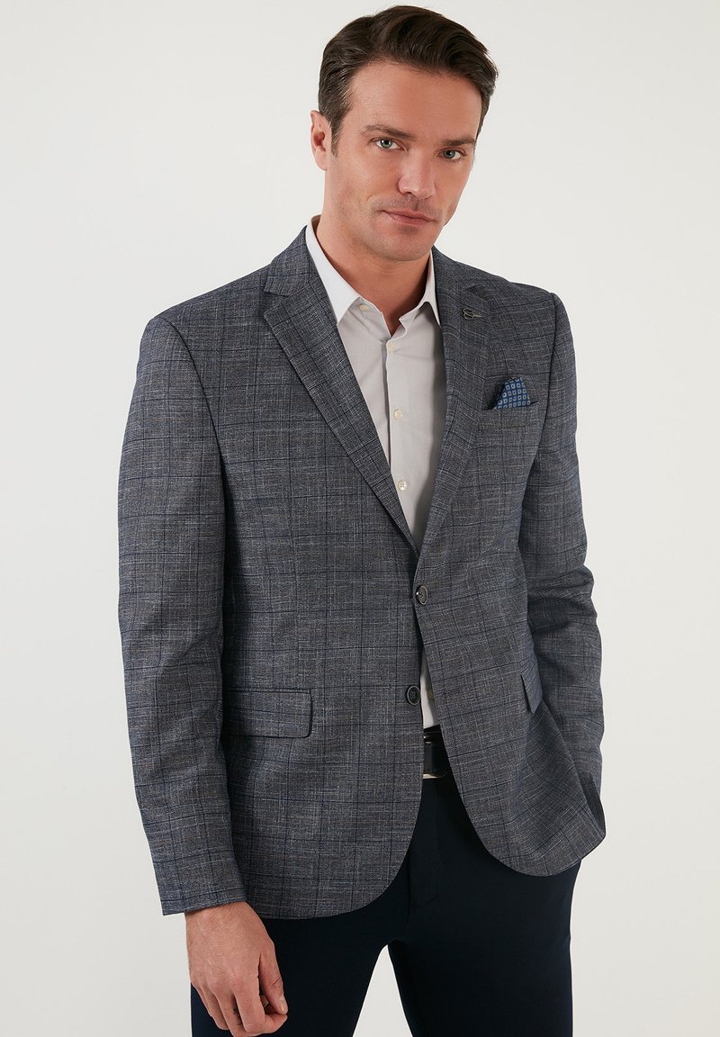 Blazer Croisé Homme ORANDESIGNE Chic Et Elegant Hiver Veste De