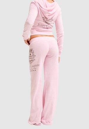 Juicy Couture, CHATEAU COUTURE OG STRAIGHT TRACKPANT - Trainingsbroek - cherry blossom