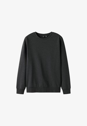 Bluză de molton - dark grey melange