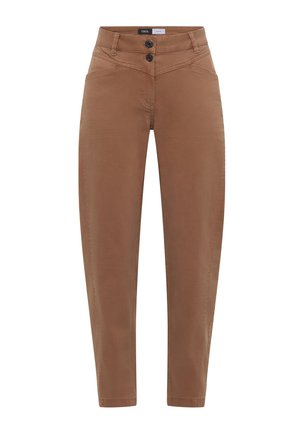 Cecil, MID WAIST BARREL LEG JEANS IM CASUAL FIT - Jean coupe décontractée - creamy mocha