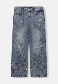 CUTLINE UNISEX - Ravne kavbojke - blue wash