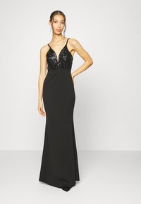 WAL G. TAZMIN SEQUIN DRESS - Vestido comprido - black
