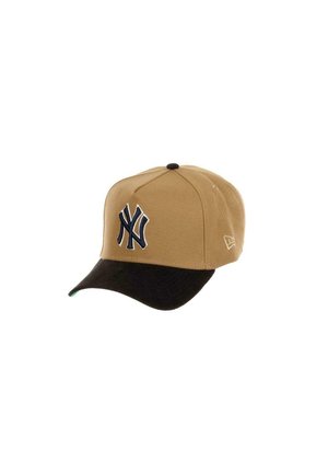 YORK YANKEES MLB WORLD SERIES SIDEPATCH   CORD 9FORTY A-FRAME SNAPBACK - Cap - braun