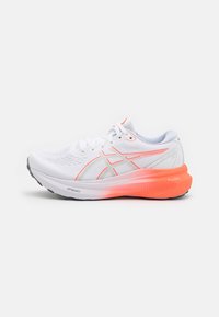 ASICS - GEL-KAYANO 30 - Stabilty running shoes - white/sunrise red Thumbnail Image 1