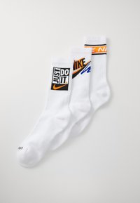 Nike Performance - CREW UNISEX 3 PACK - Sporta zeķes - white/black/sport royal Miniatūras attēls 1