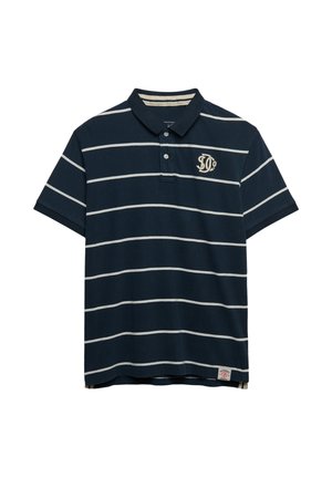 Superdry & Co, VINTAGE STRIPE - Poloshirts - navy stripe
