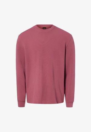 BOSS, Strickpullover - rosenholz
