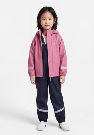 Didriksons SLASKEMAN UNISEX SET - Pantalon de pluie - heather pink