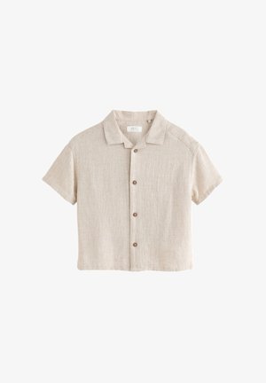 Next, REGULAR FIT - SHORT SLEEVES REVERE COLLAR - Chemise - neutral plain