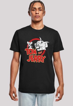 TOM UND JERRY  - T-Shirt print - black