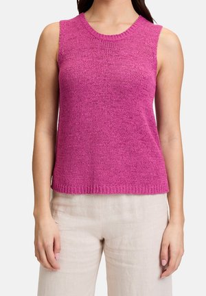 Strickpullover - neon pink