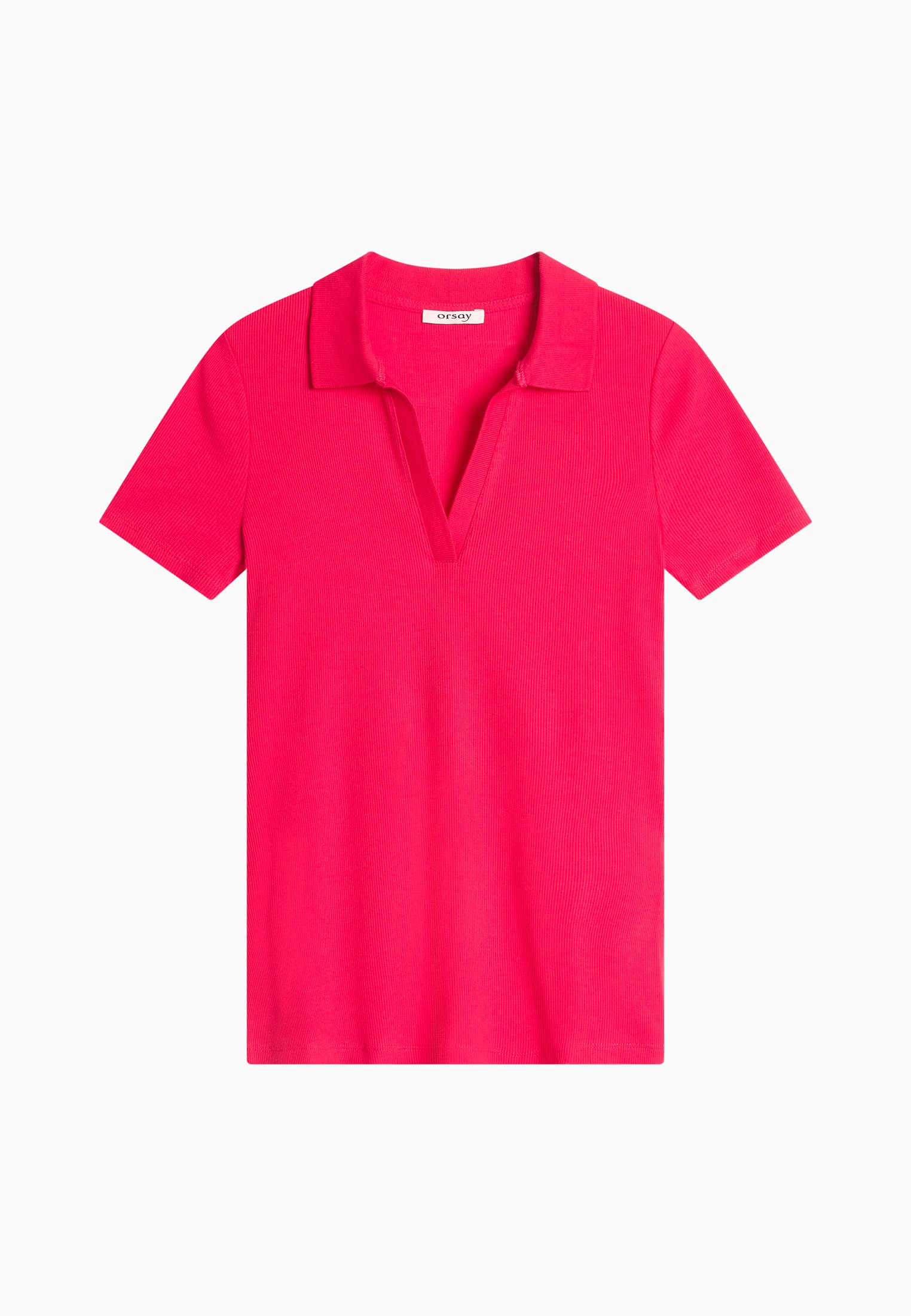 Damen GERIPPTES - Poloshirt Damen GERIPPTES - Poloshirt