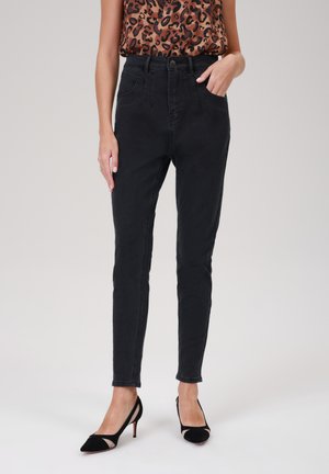 Džínsy skinny fit - dark grey wash