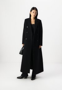 Samsøe Samsøe COAT MAXI  - Klassikaline mantel - black
