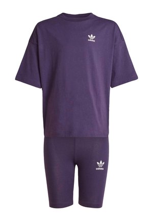 CYCLING TEE SET - Shorts - aurora plum