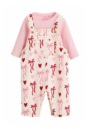 SET - Body - cream pink bows