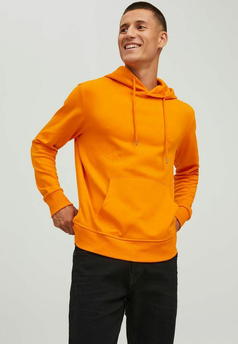 Jack & Jones JJEBASIC HOOD - Hoodie - exuberance