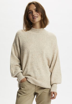 CRANGHA - Jersey de punto - oat melange