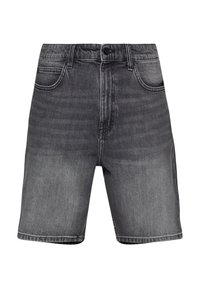 QS MID RISE - Short en jean - anthrazit