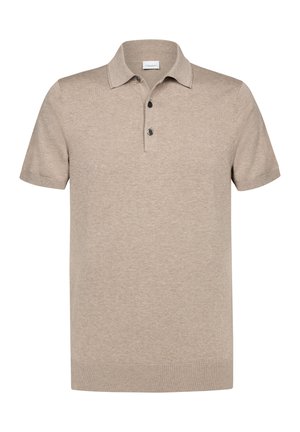 PROFUOMO THE LUXURY BASIC SHORT SLEEVE - Poloshirt - beige