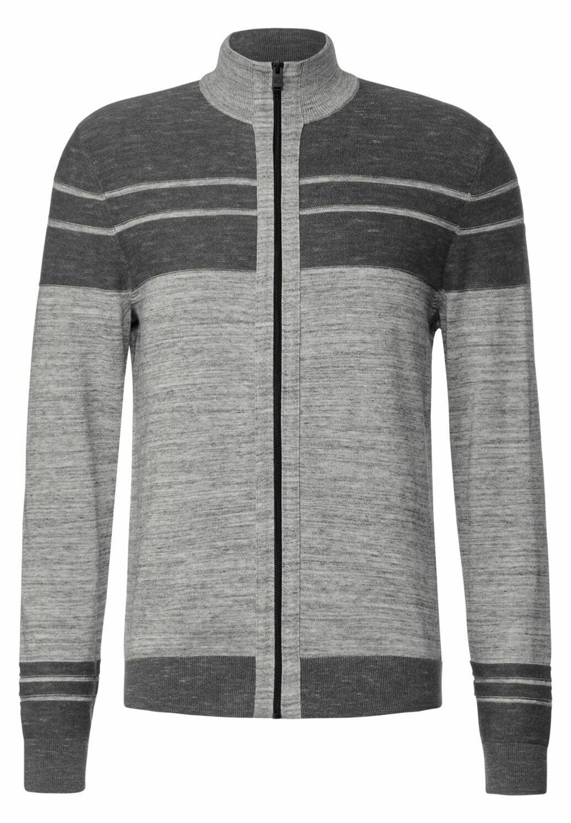 Street One MEN Cardigan grau/gråmeleret