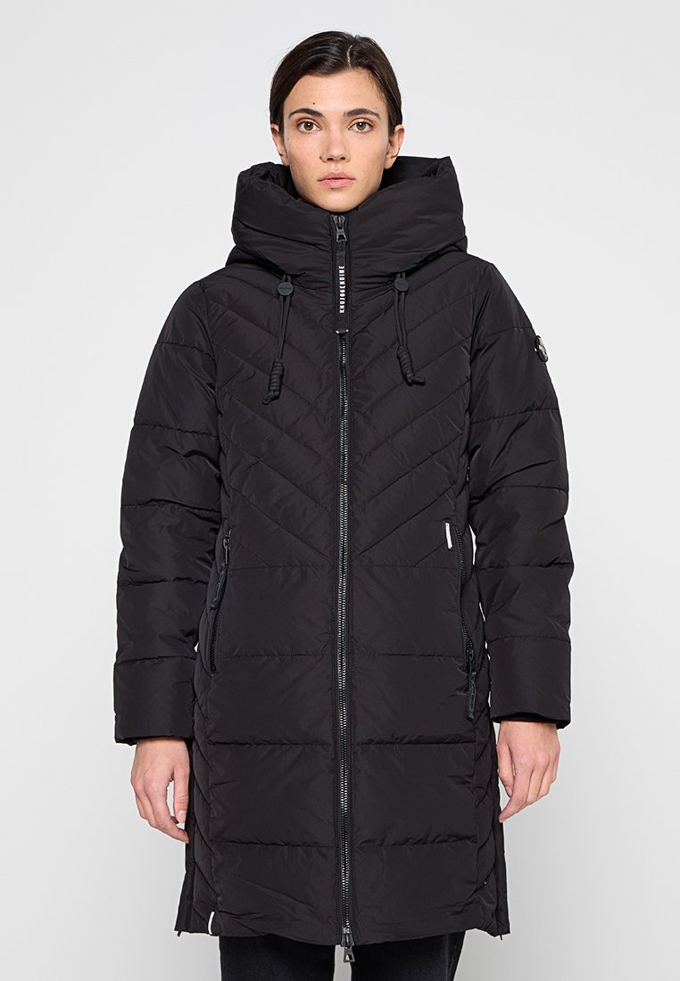khujo Wintermantel zwart
