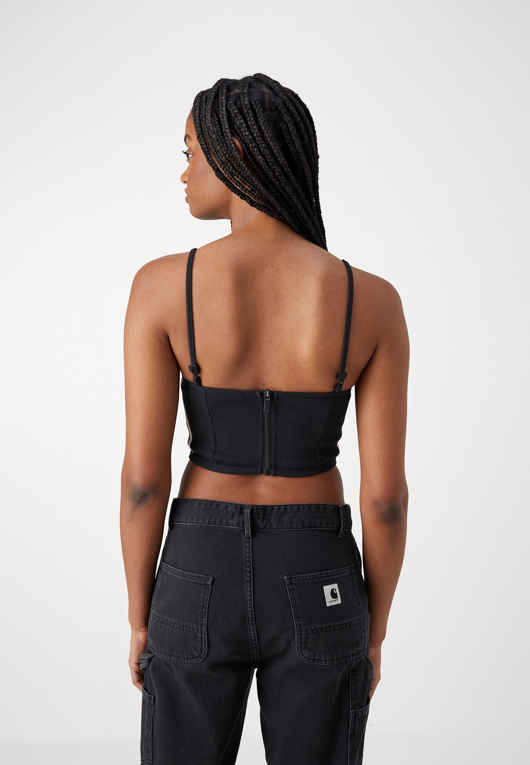トップス theredthread corset fit tops gry bk トップス theredthread corset fit tops gry bk Corset Tops • Shop
