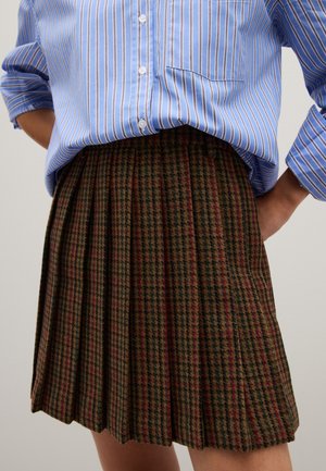 Falda acampanada - dark brown