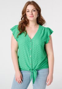 MS Mode Blouse - bright green