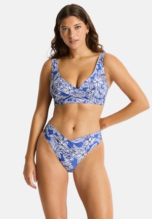 SEA LEVEL, SEA LEVEL OBERTEILE OHNE BÜGEL PALMERA - Bikini-Top - blau