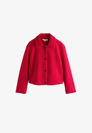 Next, PETITE FIT - COATIGAN BOMBER JACKET - Suvejakk - red