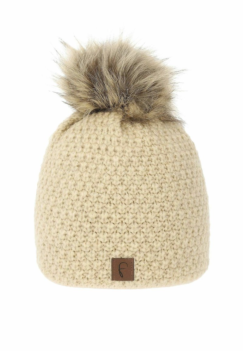 Faera THERMO-FLEECE INNENFUTTER - Beanie - hellbraun