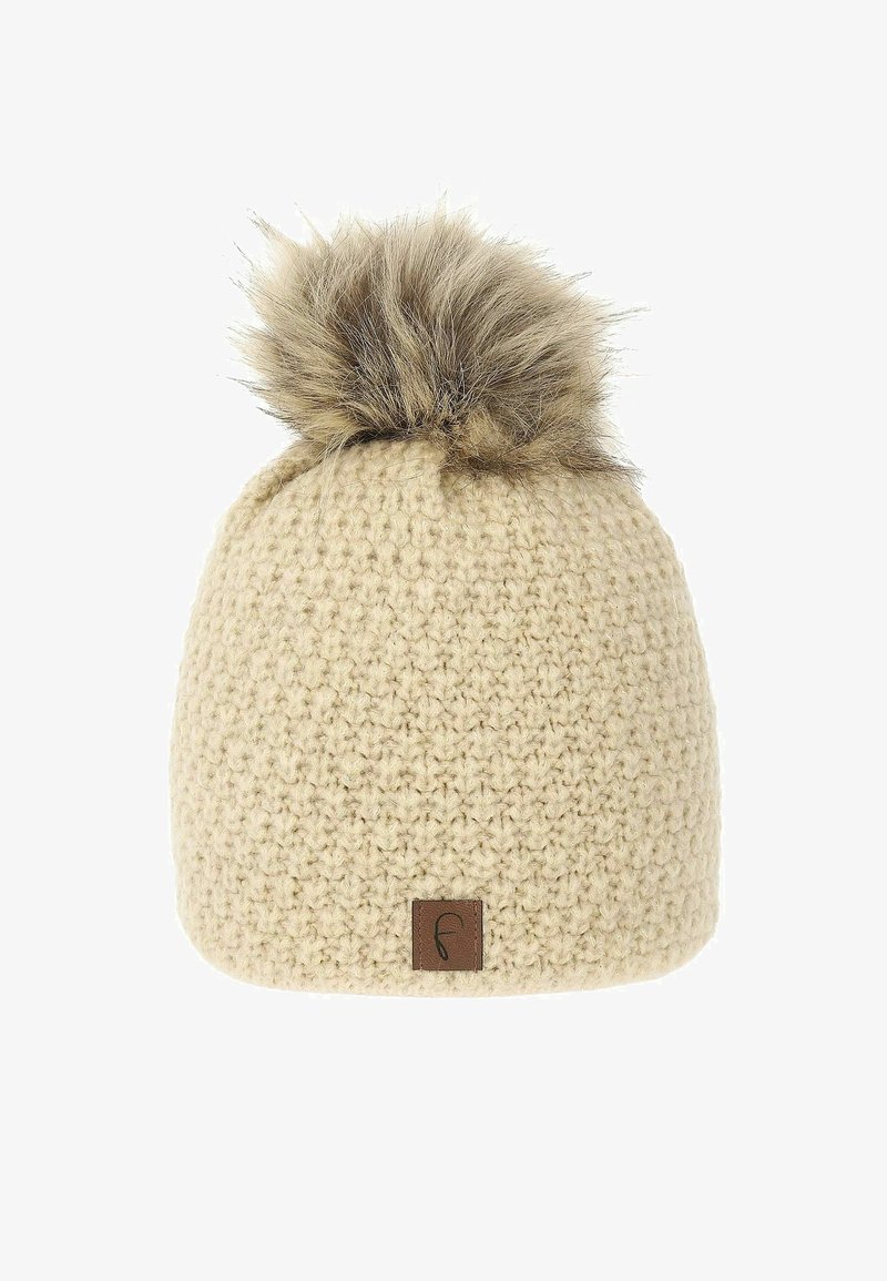 Faera THERMO-FLEECE INNENFUTTER - Beanie - hellbraun