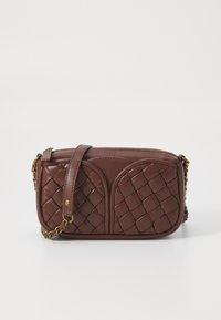 sessùn DIVINOU BRAIDED - Borsa a tracolla - burgundy