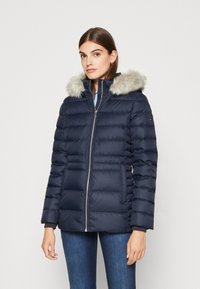 Tommy Hilfiger - TYRA WITH FUR - Dunjakker - desert sky Miniaturebillede 1