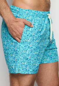 Yamamay Badeshorts - light blue with print