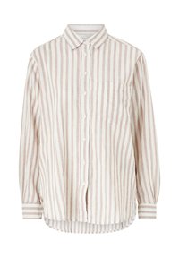 Košilová halenka  - beige gestreift