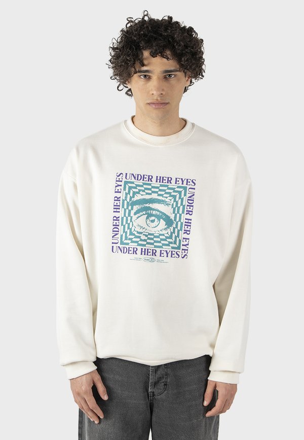 UNDER HER EYES UNISEX - Sweatshirt - ivory
