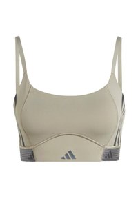 HYPERGLAM BRALETTE - Light support sports bra - silver pebble grey six