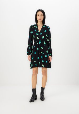 ANISSA DRESS - Vestido informal - black/green