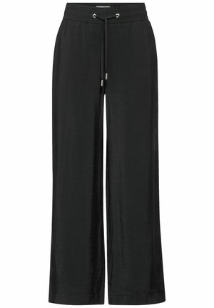 Stoffhose - black
