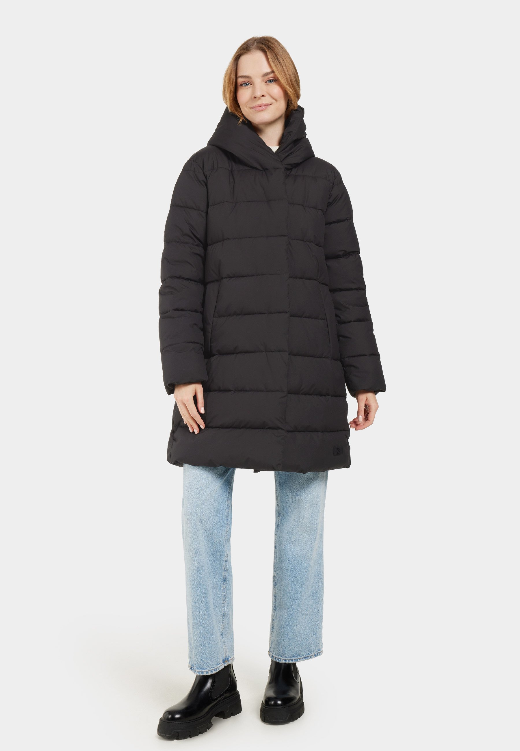 Didriksons NELLA WNS Winter coat black Zalando