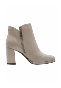 Tamaris Bottines à talons hauts - taupe
