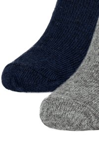 Black Snake 2 PAAR ALPAKA - Socks - dunkelblau grau