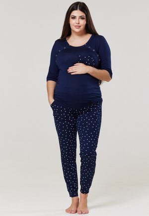 Chelsea Clark WITH POCKET - Pyjama - dark blue/white